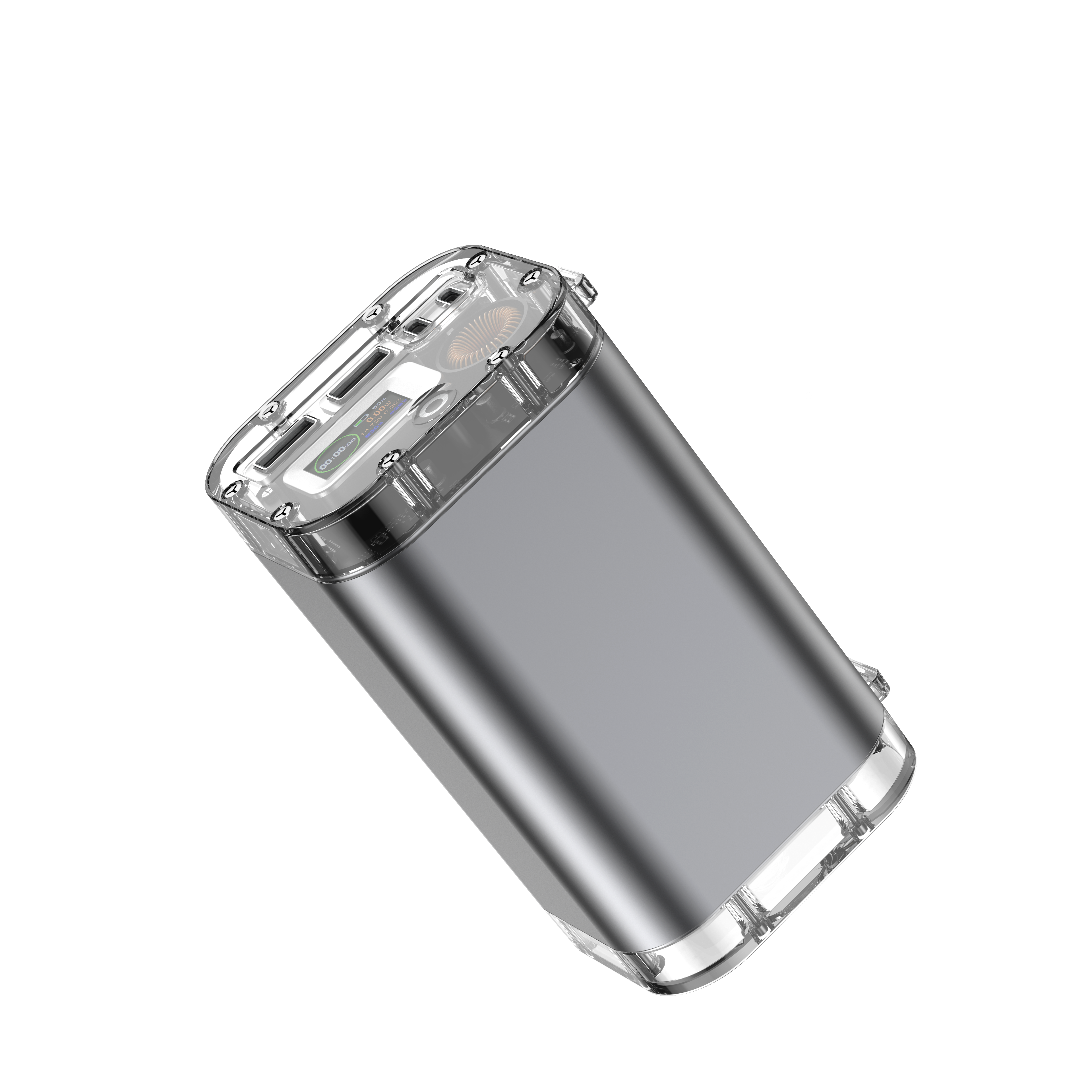 PORTABLE POWER STATION 40000MAH WITH FLASHLIGHT-WiWU - الصورة 6