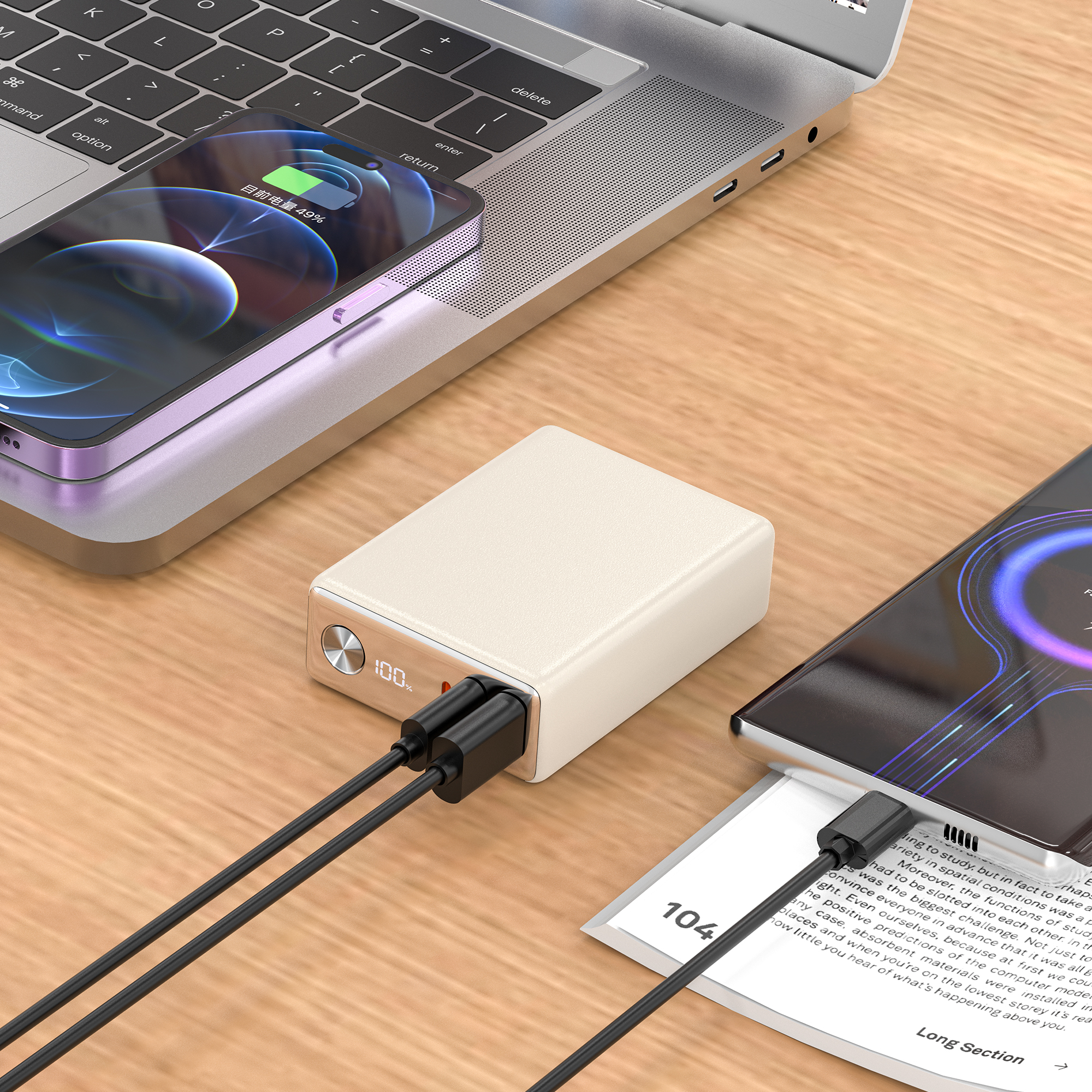 Power Bank 10000mAh Wi-P005-WiWU - الصورة 10
