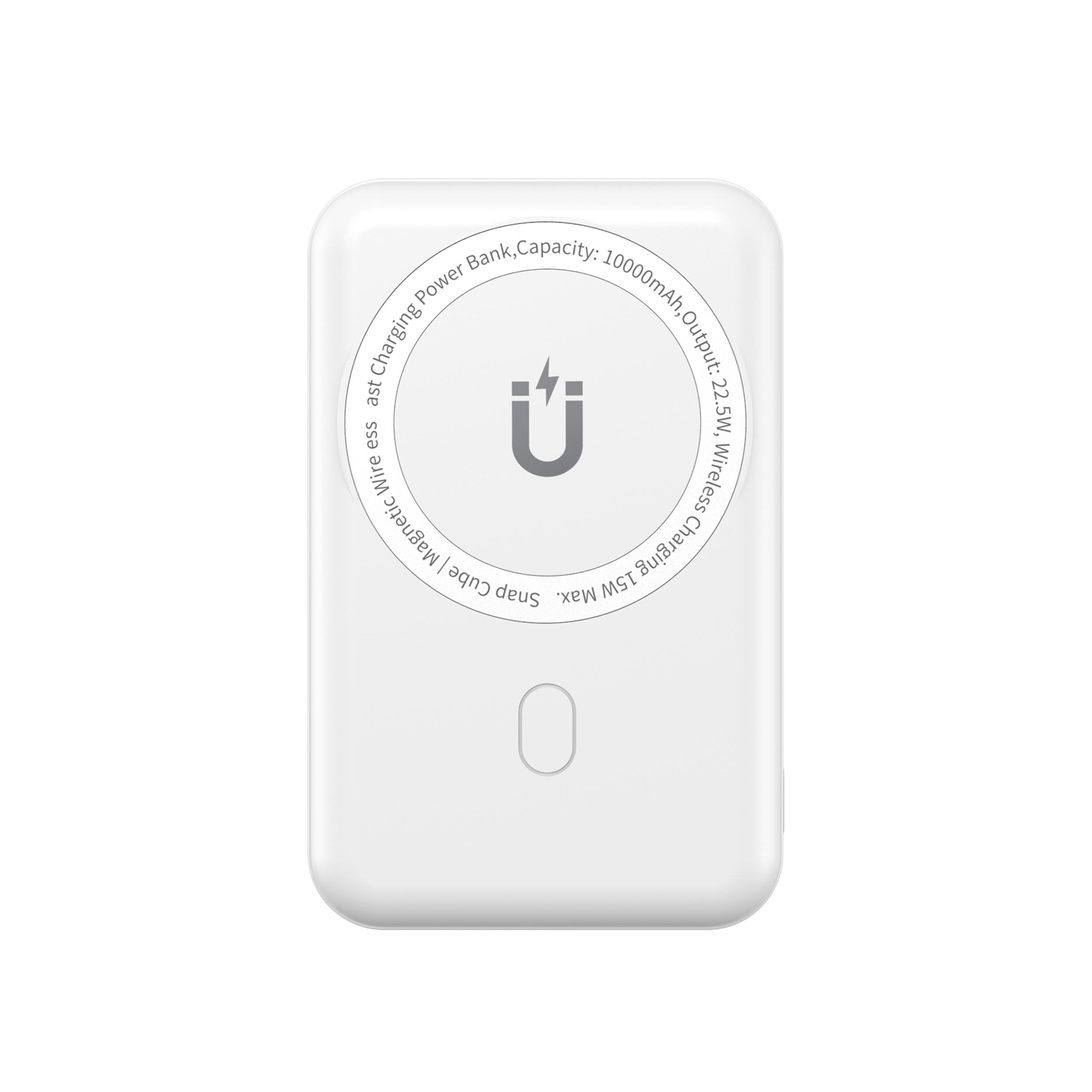 Snap Cube- Magnetic Wireless charger power bank 10000mAh-WiWU - Image 3