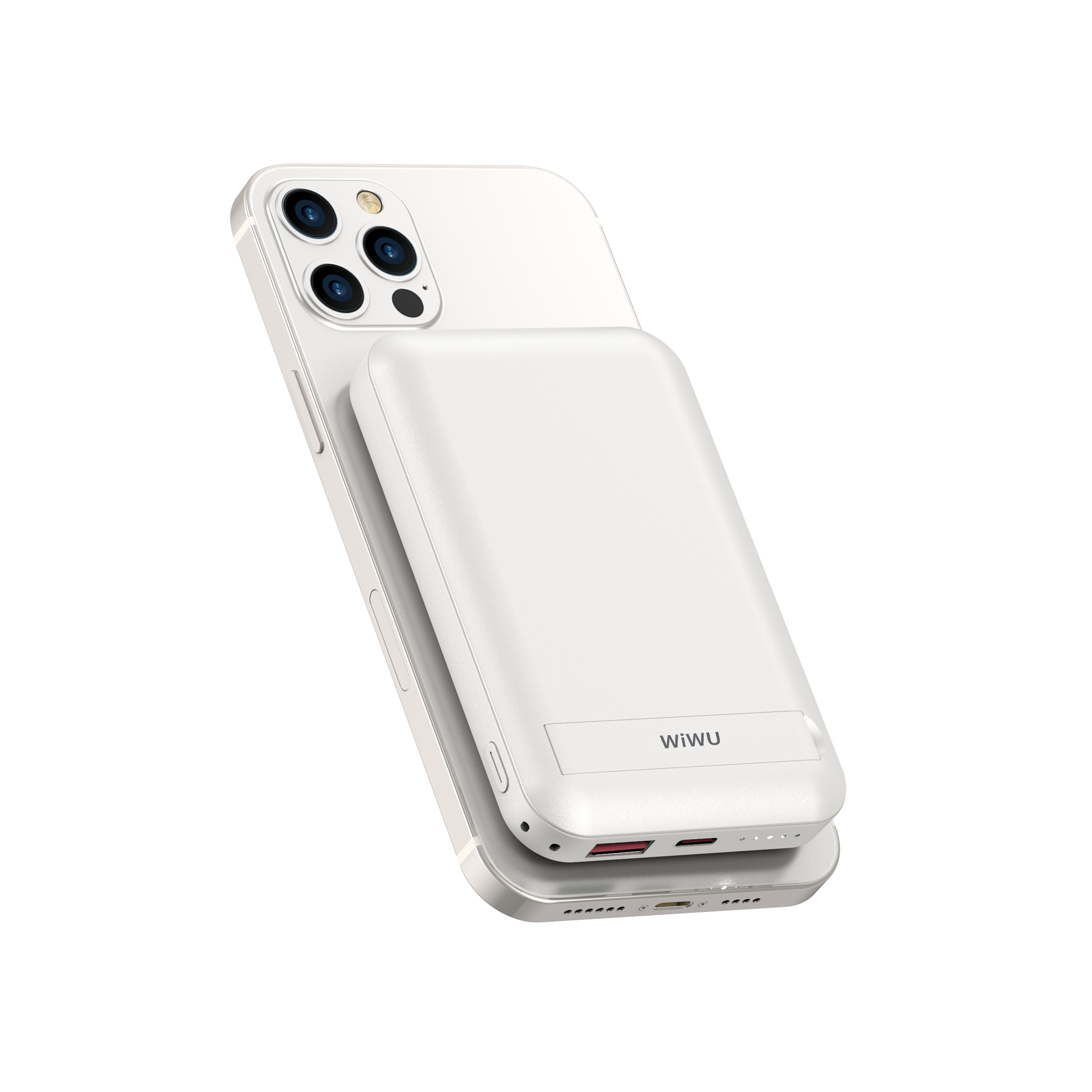 Snap Cube- Magnetic Wireless charger power bank 10000mAh-WiWU - Image 4