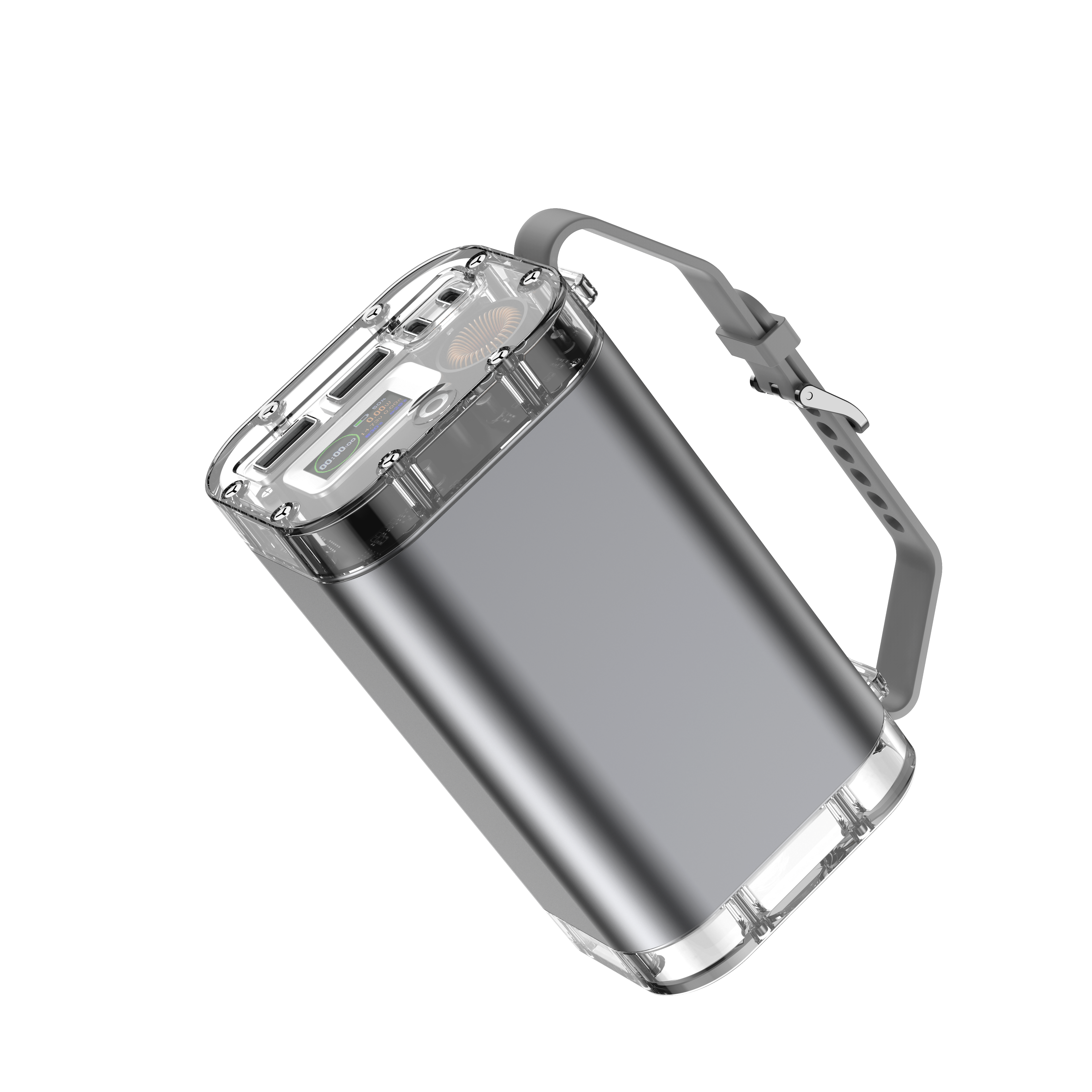 PORTABLE POWER STATION 40000MAH WITH FLASHLIGHT-WiWU - الصورة 10