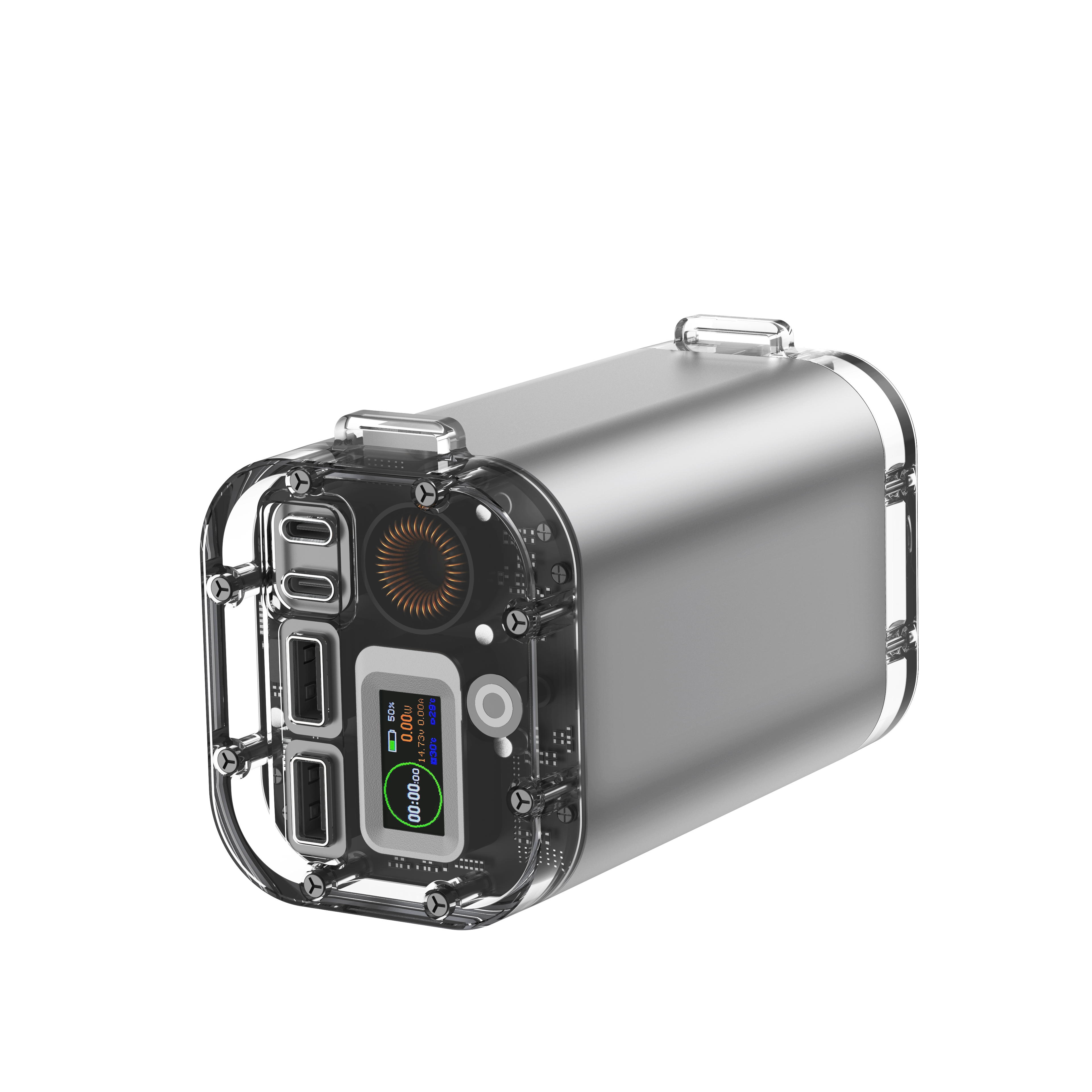 PORTABLE POWER STATION 40000MAH WITH FLASHLIGHT-WiWU - الصورة 11