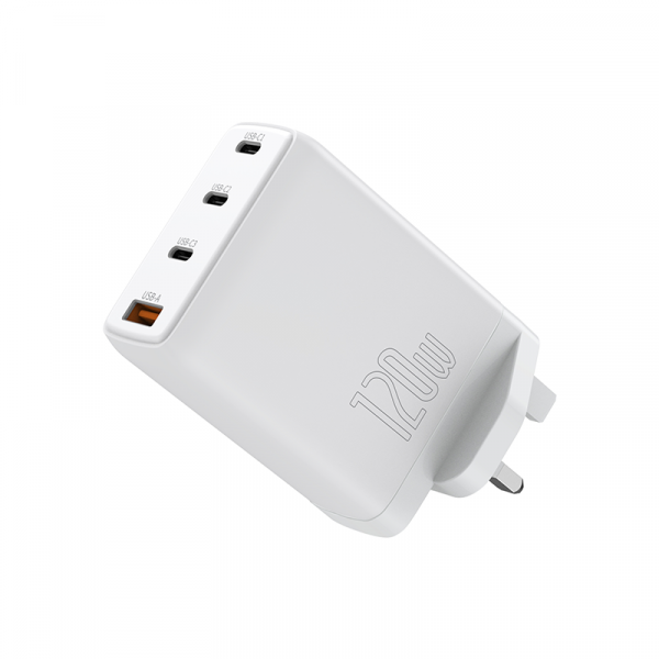 120 W Mini GAN Quick charger Wall charge PD*3+QC .3.0 (EU Plug)-WiWU - الصورة 3