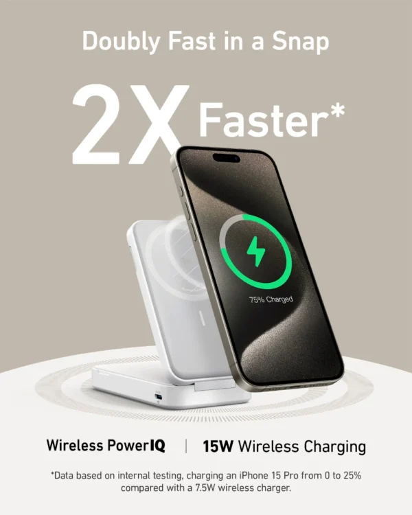MagGo Power Bank ,Stand (6.6K) -ANKER - Image 9