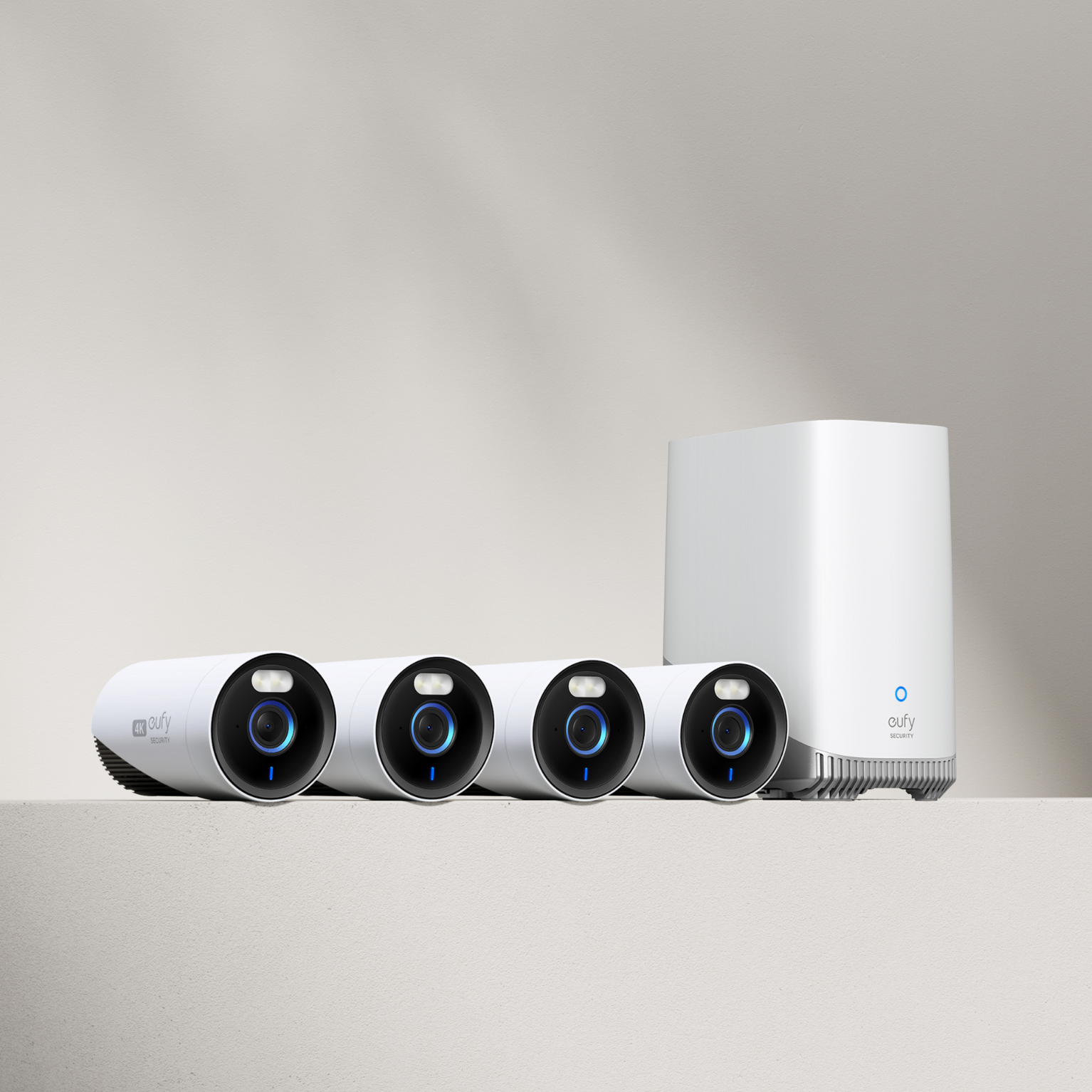Eufy Security eufyCam E330 4-Cam Kit, 4K