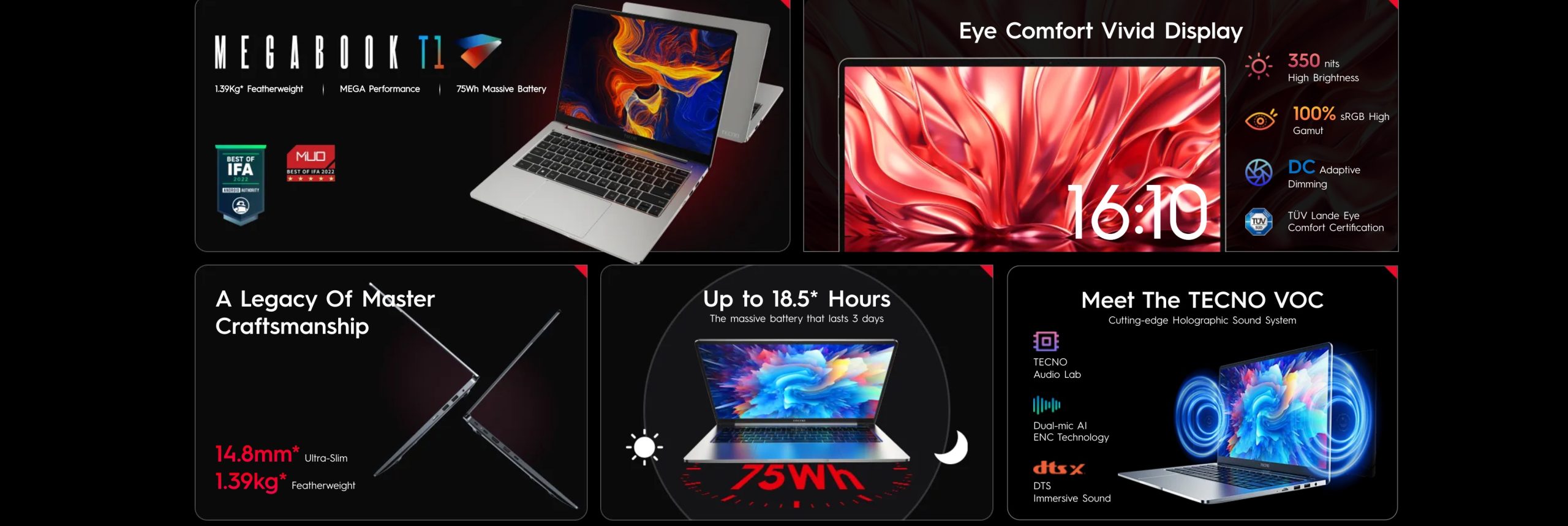 Megabook T1 14 inch AMD-TECNO - الصورة 6